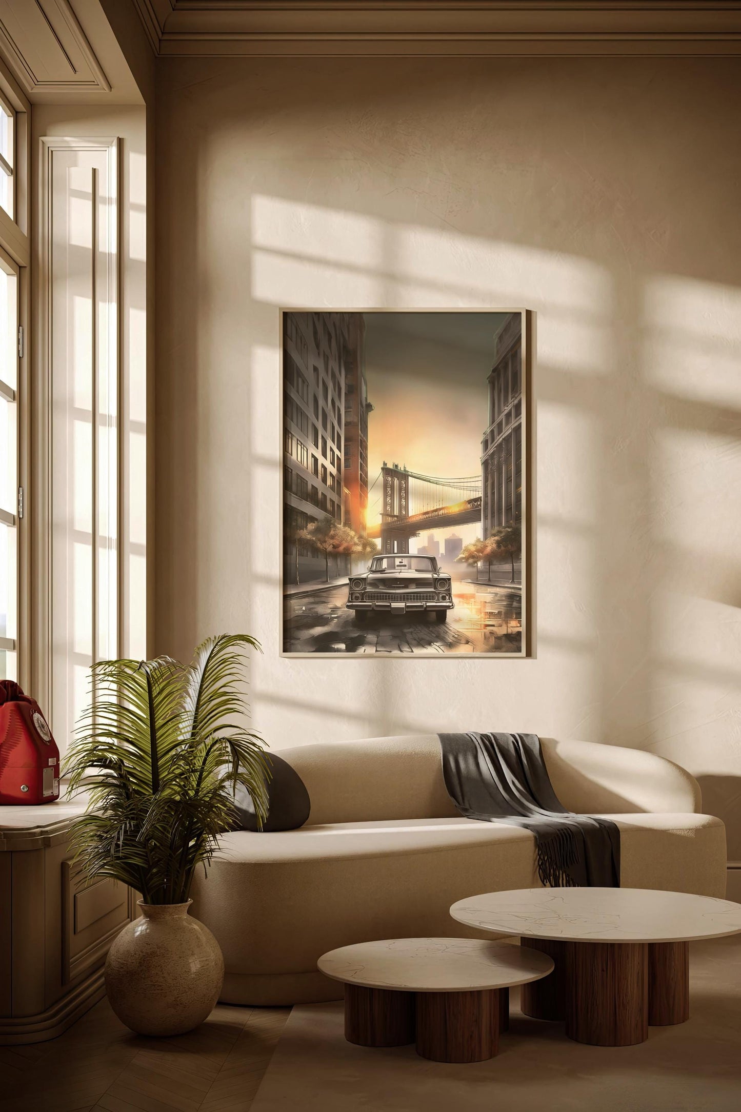 Iconic NY, Design, Poster, Kunst, Druck, Wanddekor, Illustration, Interior, Wandkunst, Kunstdruck, Büro, Zuhause, exklusiv, modern