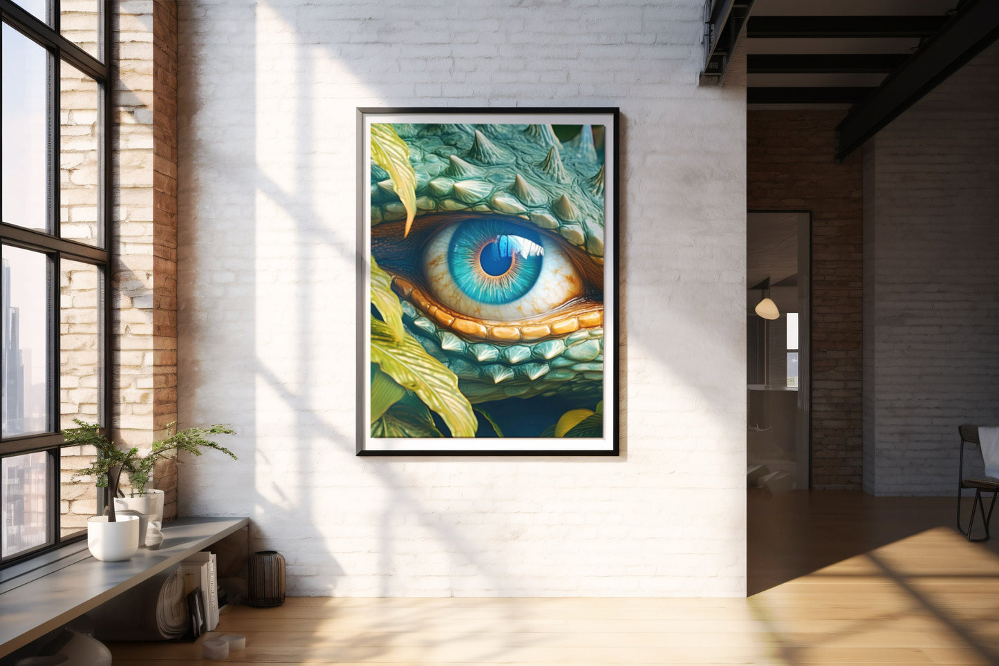 Strangers Eye, Design, Poster, Kunst, Druck, Wanddekor, minimalistisch, Grafik, Interior, Wandkunst, Kunstdruck, Büro, Zuhause, exklusiv, modern, Nr. 105