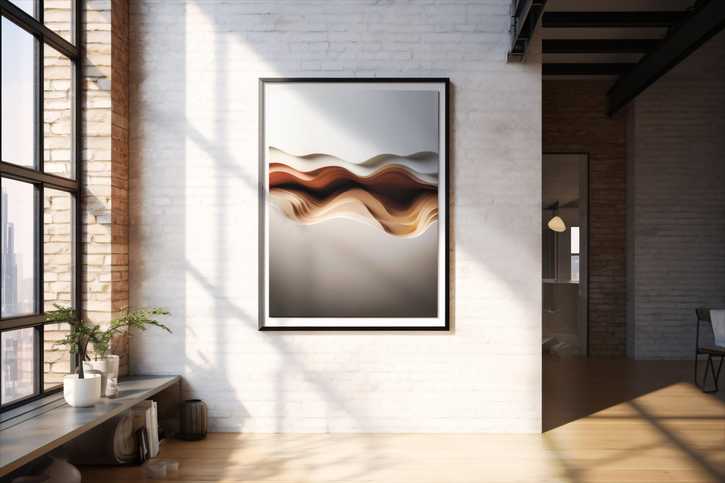 Schlucht, Design, Poster, Kunst, Druck, Wanddekor, topographisch, Interior, Wandkunst, Kunstdruck, Büro, Zuhause, exklusiv, modern