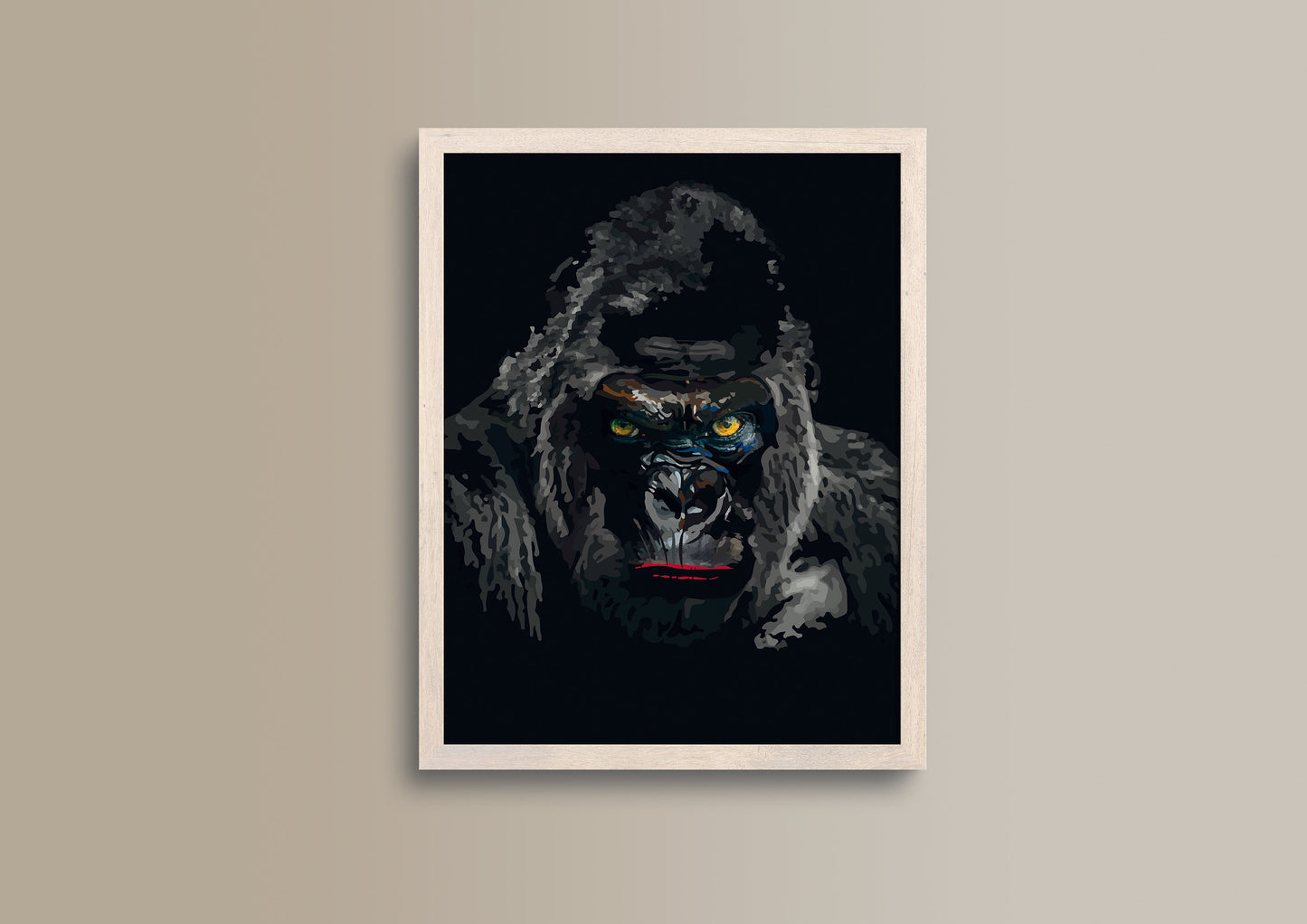 King, Design, Poster, Kunst, Druck, Wanddekor, minimalistisch, Grafik, Interior, Wandkunst, Kunstdruck, Büro, Zuhause, exklusiv, modern
