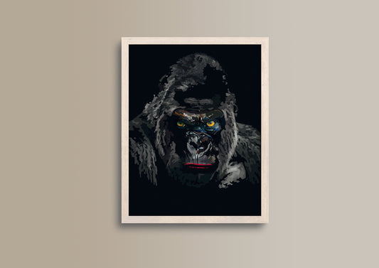 King, Design, Poster, Kunst, Druck, Wanddekor, minimalistisch, Grafik, Interior, Wandkunst, Kunstdruck, Büro, Zuhause, exklusiv, modern