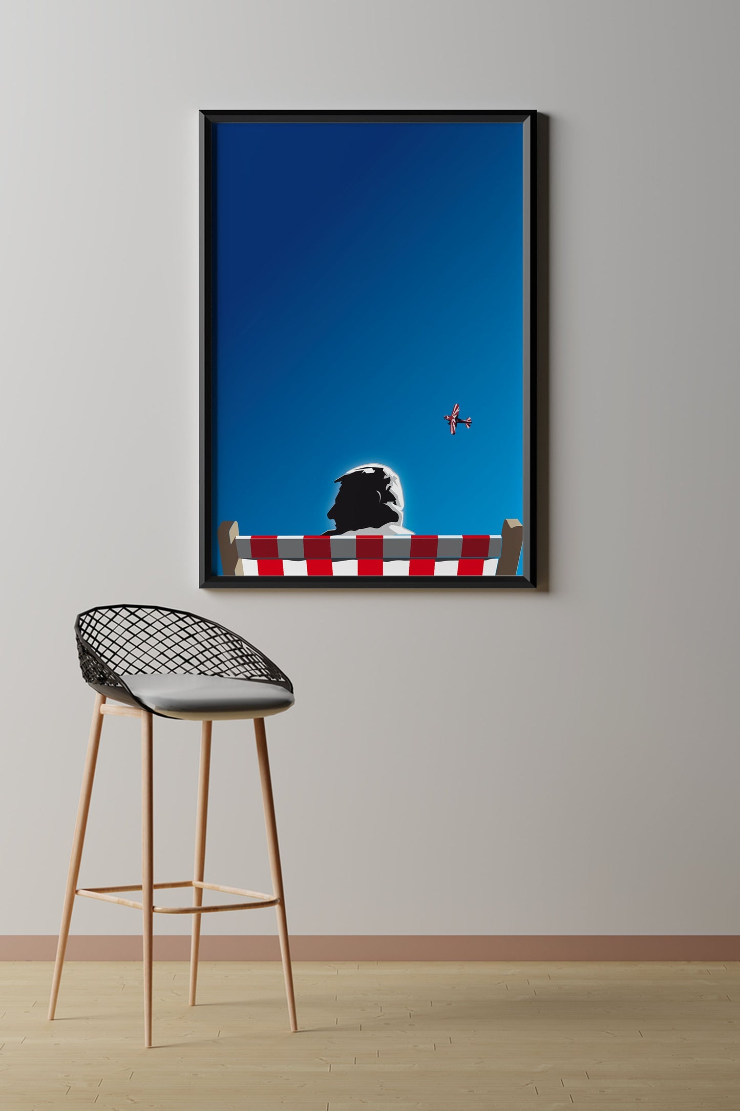Stiernacken, Bild, Poster, Kunst, Druck, Wanddekoration, minimalistisch, Foto, Interieur, Wandkunst, Kunstdruck, Büro, Zuhause, exklusiv, modern