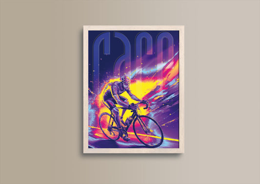 Rennen, Bicycle, Fahrrad, Design, Poster, Kunst, Druck, Wanddekor, Illustration, Interior, Fahrrad, Büro, Zuhause, exklusiv, modern