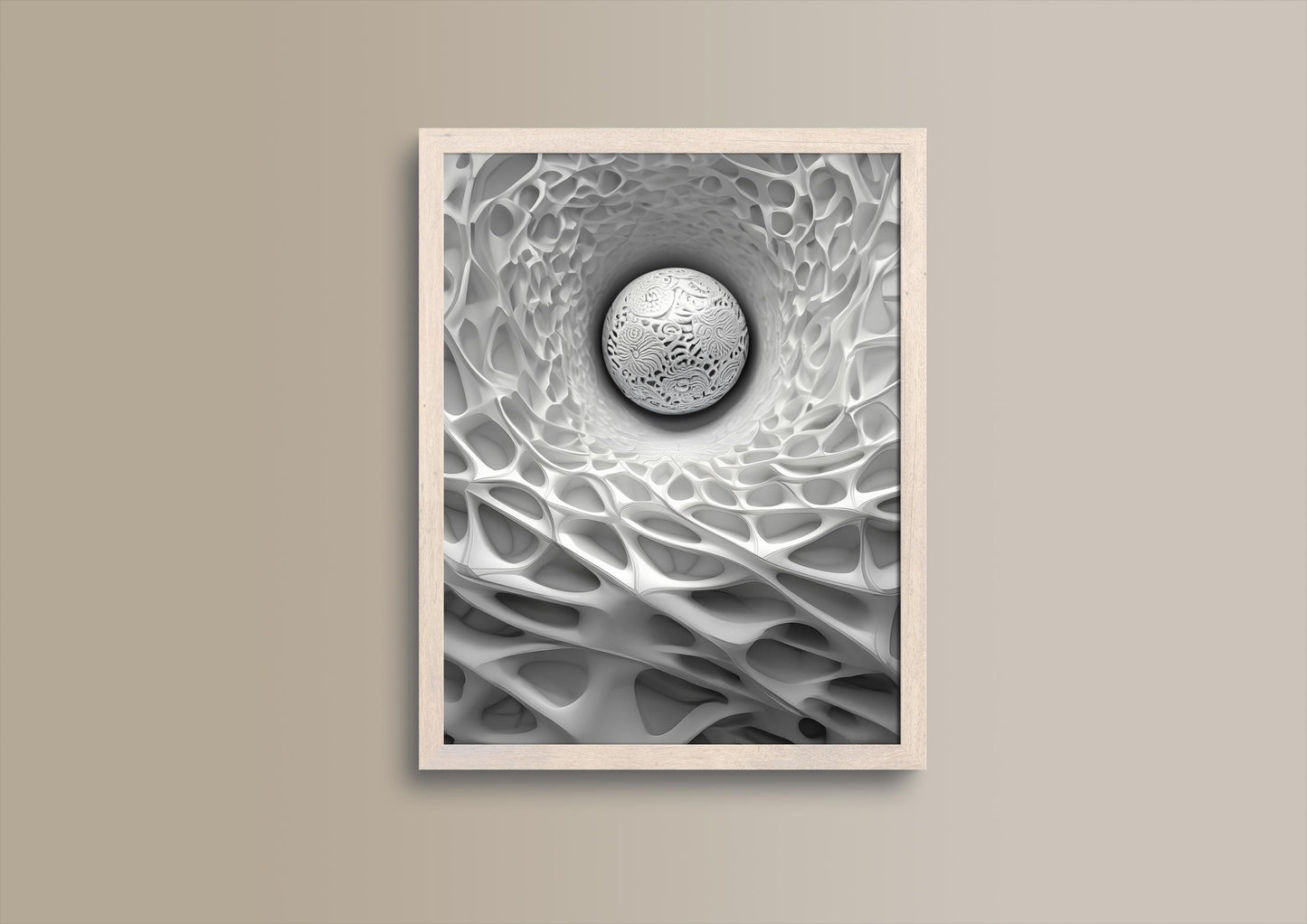 weißer Garten, Design, Poster, Kunst, Druck, Wanddekor, topographisch, Interior, Wandkunst, Kunstdruck, Büro, Zuhause, exklusiv, modern