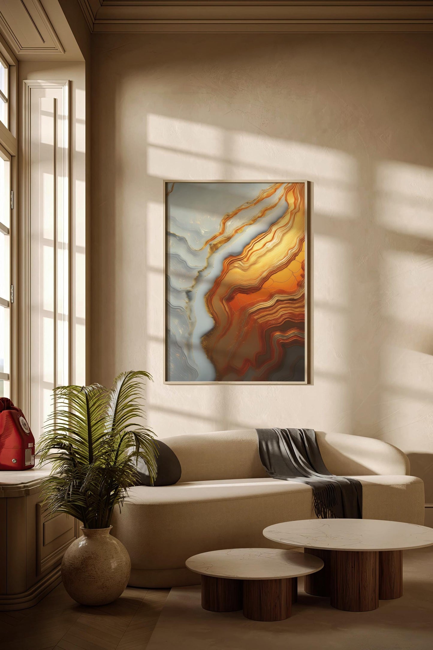 Eis und Gold, Design, Poster, Kunst, Druck, Wanddekor, topographisch, Interieur, Wandkunst, Kunstdruck, Büro, Zuhause, exklusiv, modern