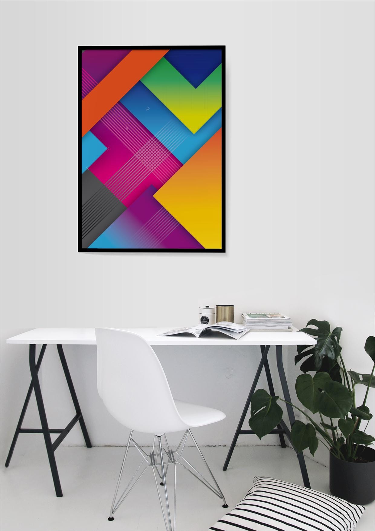Exklusiver Kunstdruck, modernes minimalistisches Wanddekor für Zuhause und im Büro, perfektes Geschenk für Design-Enthusiasten, graphic