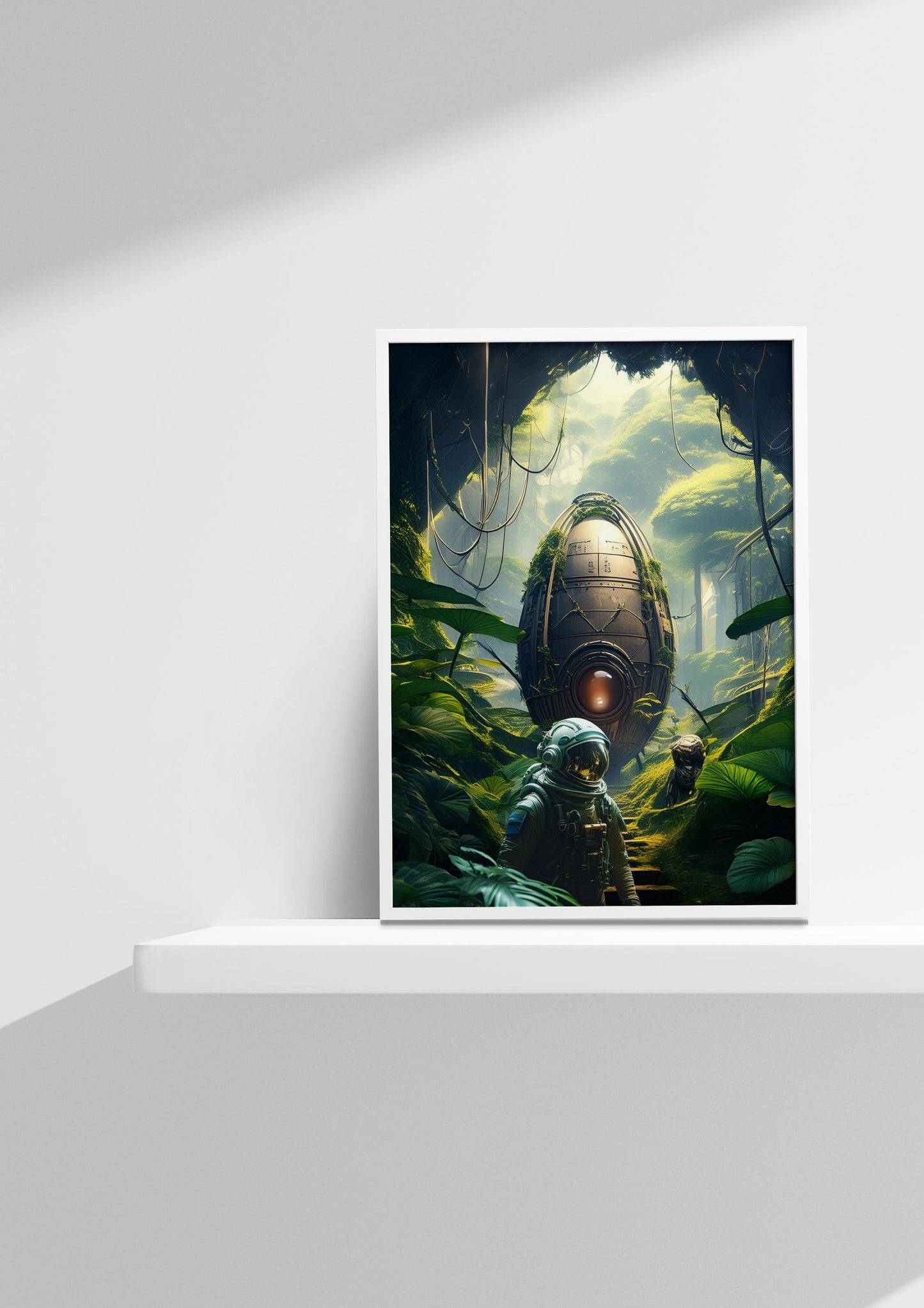 Extra Terrestrial 2, Design, Poster, Kunst, Druck, Wanddekor, Illustration, Interieur, Wandkunst, Kunstdruck, Büro, Zuhause, exklusiv, modern, Nr. 129