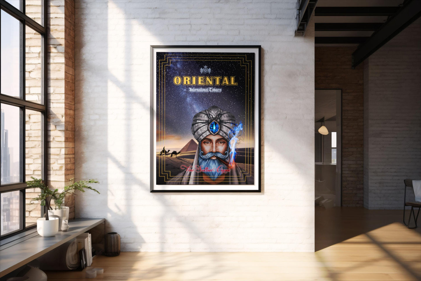 Orientalisch, Design, Poster, Kunst, Druck, Wanddekor, Illustration, Interior, Wandkunst, Kunstdruck, Büro, Zuhause, exklusiv, modern