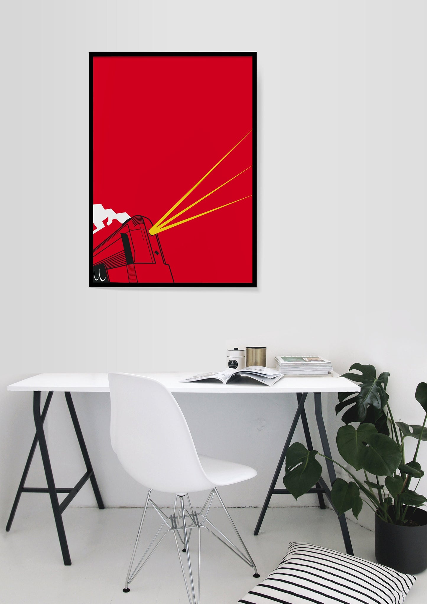 Nighttrain, Design, Poster, Kunst, Druck, Wanddekoration, minimalistisch, grafisch, Interieur, Wandkunst, Kunstdruck, Büro, Zuhause, exklusiv, modern