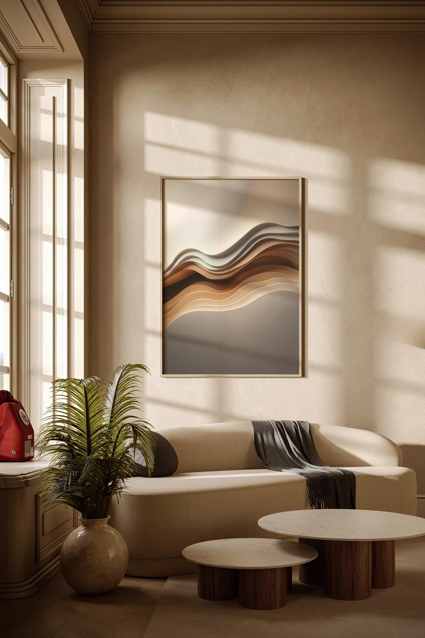 Schichten, Design, Poster, Kunst, Druck, Wanddekor, topographisch, Interior, Wandkunst, Kunstdruck, Büro, Zuhause, exklusiv, modern
