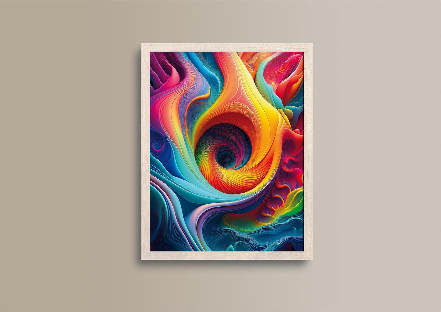 Farbturbulenzen, Design, Poster, Kunst, Druck, Wand-Dekor, Illustration, Interieur, Wandkunst, Kunstdruck, Büro, Zuhause, exklusiv, modern