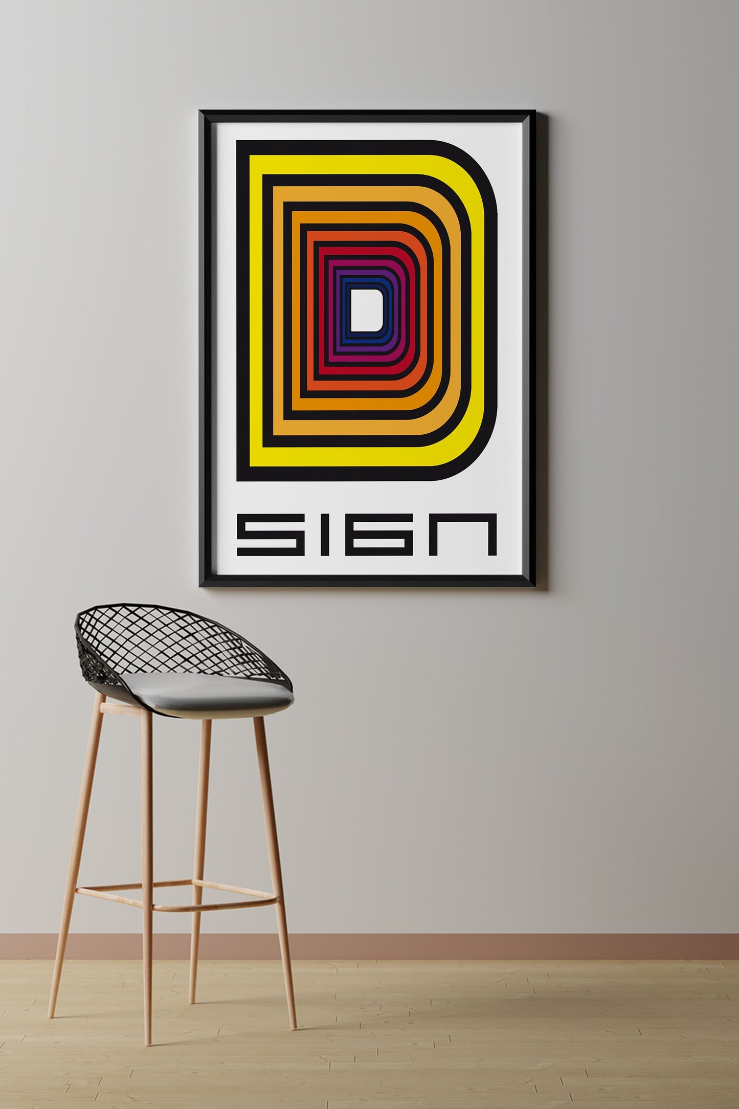 Dsign, Design, Poster, Kunst, Druck, Wanddekor, minimalistisch, Grafik, Interior, Wandkunst, Kunstdruck, Büro, Zuhause, exklusiv, modern