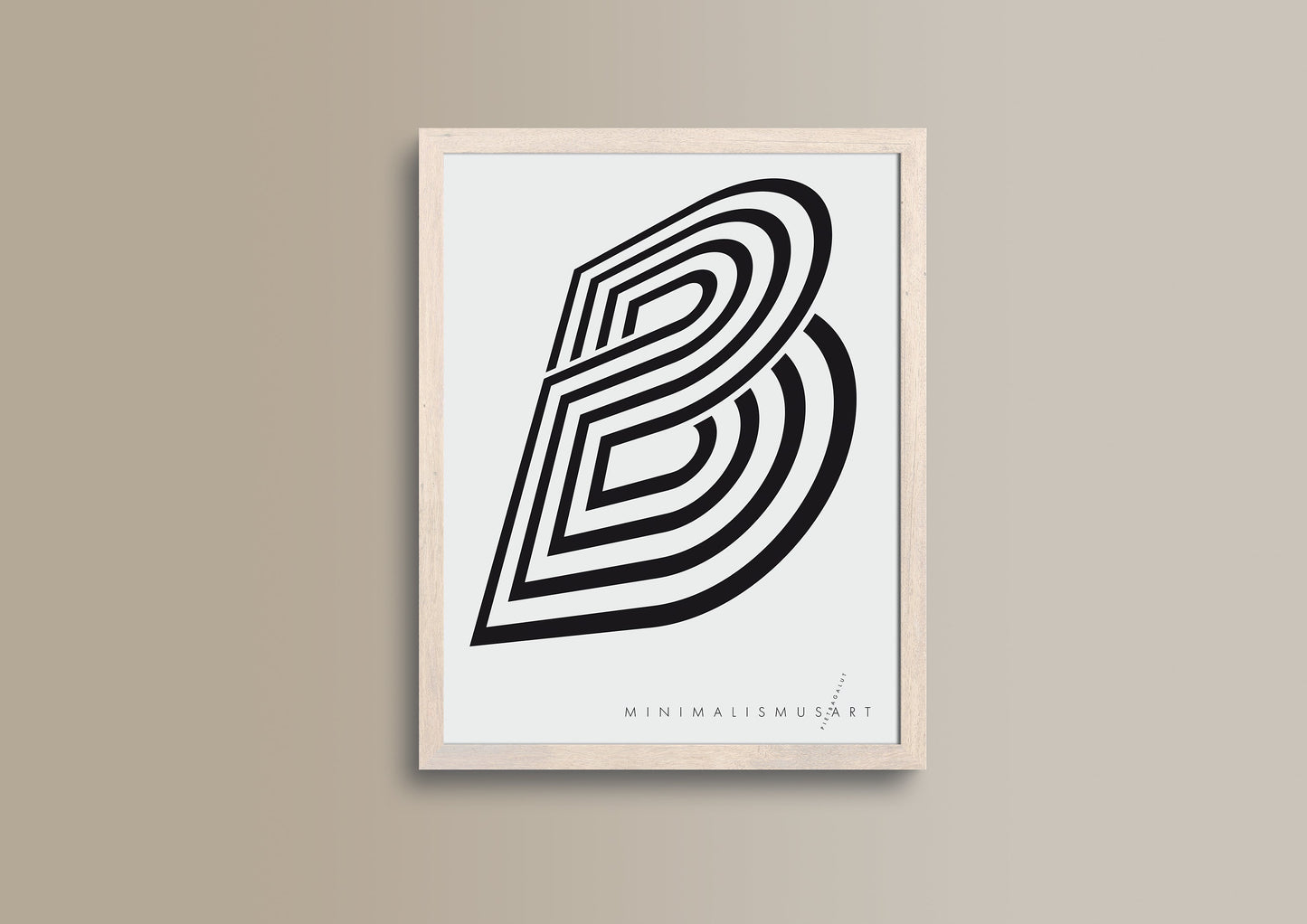 PB3D, Design, Poster, Kunst, Druck, Wanddekoration, minimalistisch, grafisch, Inneneinrichtung, Wandkunst, Kunstdruck, Büro, Zuhause, exklusiv, modern