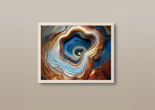 Perlmuttschichten, Design, Poster, Kunst, Druck, Wanddekor, topographisch, Interior, Wandkunst, Kunstdruck, Büro, Zuhause, exklusiv, modern