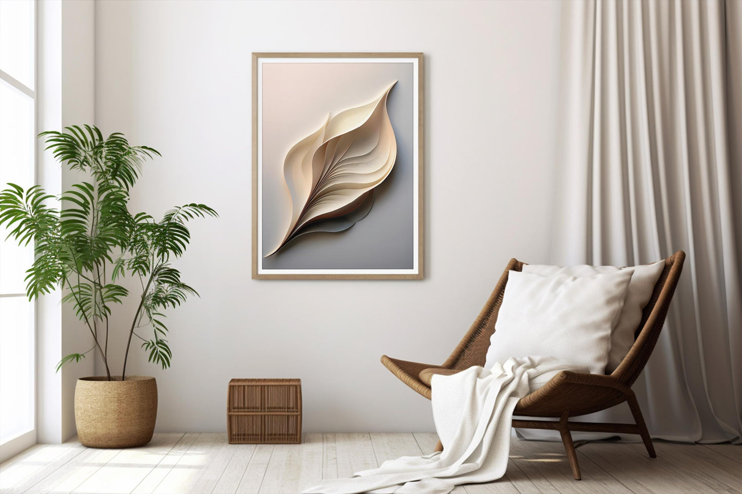 Blatt, Design, Poster, Kunst, Druck, Wanddekor, Illustration, Interieur, Wandkunst, Kunstdruck, Büro, Zuhause, exklusiv, modern