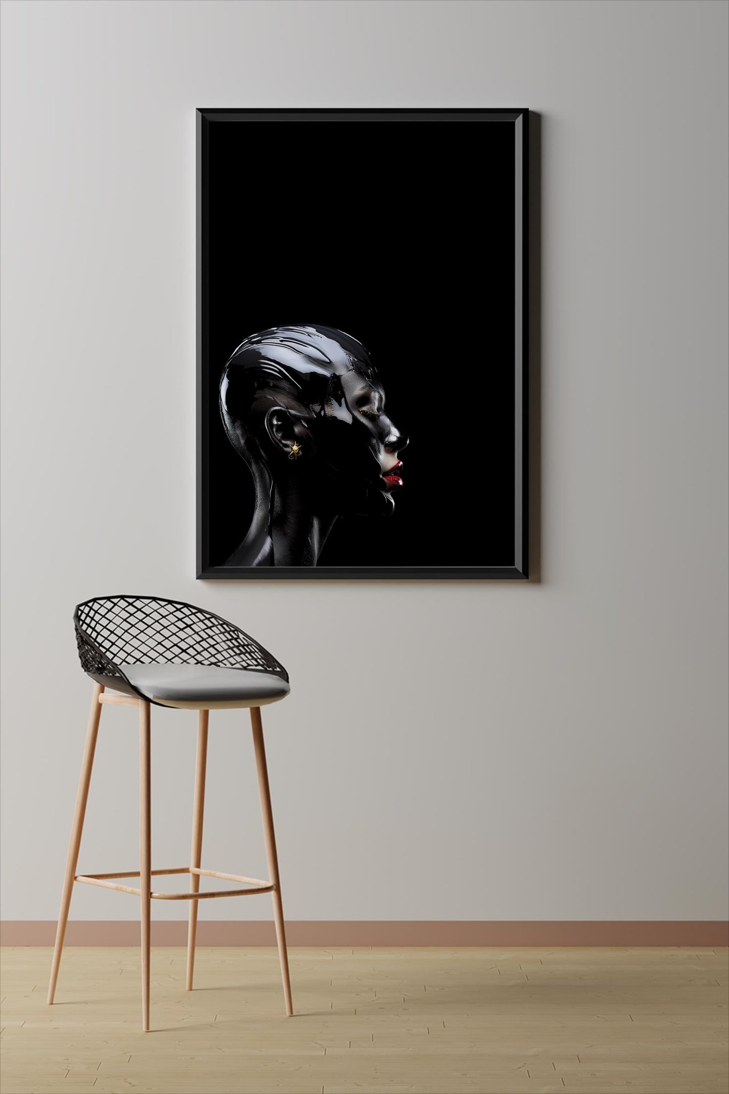 Göttin, Portrait, Poster, Kunst, Druck, Bild, Illustration, Interior, Wandkunst, Kunstdruck, Empowerment, home, exklusiv, modern