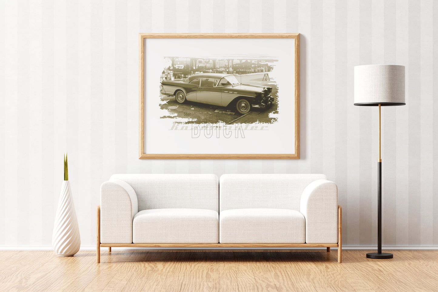 Buick, Bild, Poster, Kunst, Druck, Wanddekor, minimalistisch, Foto, Interior, Wandkunst, Kunstdruck, Büro, Zuhause, exklusiv, modern