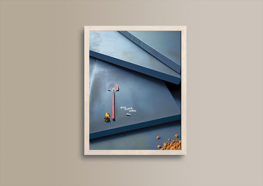 Kurz Weg, Design, Poster, Kunst, Druck, Wanddekor, Illustration, Interieur, Wandkunst, Kunstdruck, Büro, Zuhause, exklusiv, modern