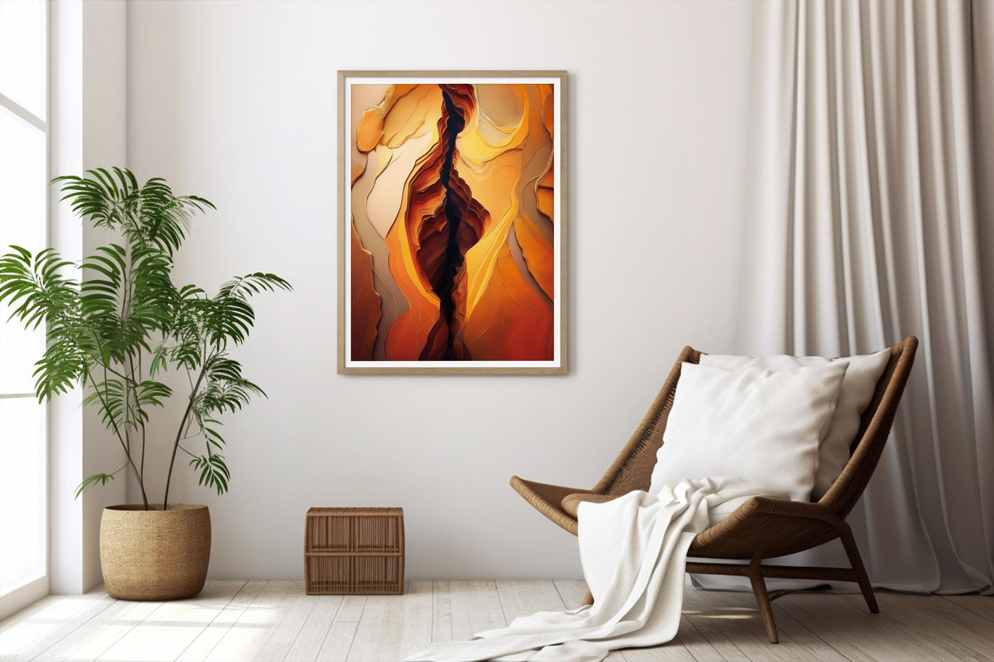 Roter Stein, Design, Poster, Kunst, Druck, Wanddekor, topographisch, Interior, Wandkunst, Kunstdruck, Büro, Zuhause, exklusiv, modern