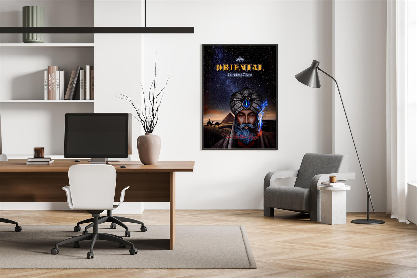 Orientalisch, Design, Poster, Kunst, Druck, Wanddekor, Illustration, Interior, Wandkunst, Kunstdruck, Büro, Zuhause, exklusiv, modern