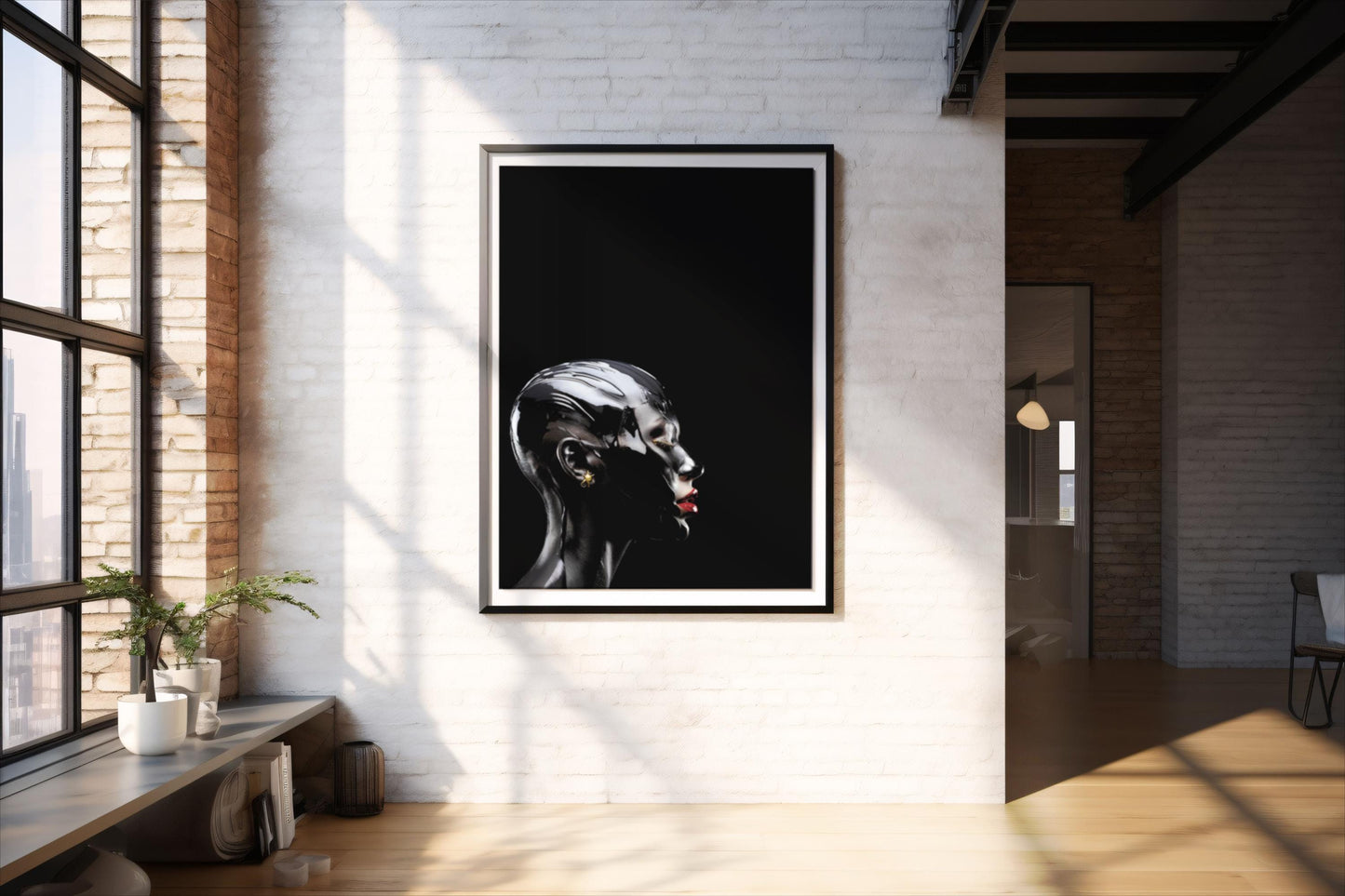 Göttin, Portrait, Poster, Kunst, Druck, Bild, Illustration, Interior, Wandkunst, Kunstdruck, Empowerment, home, exklusiv, modern