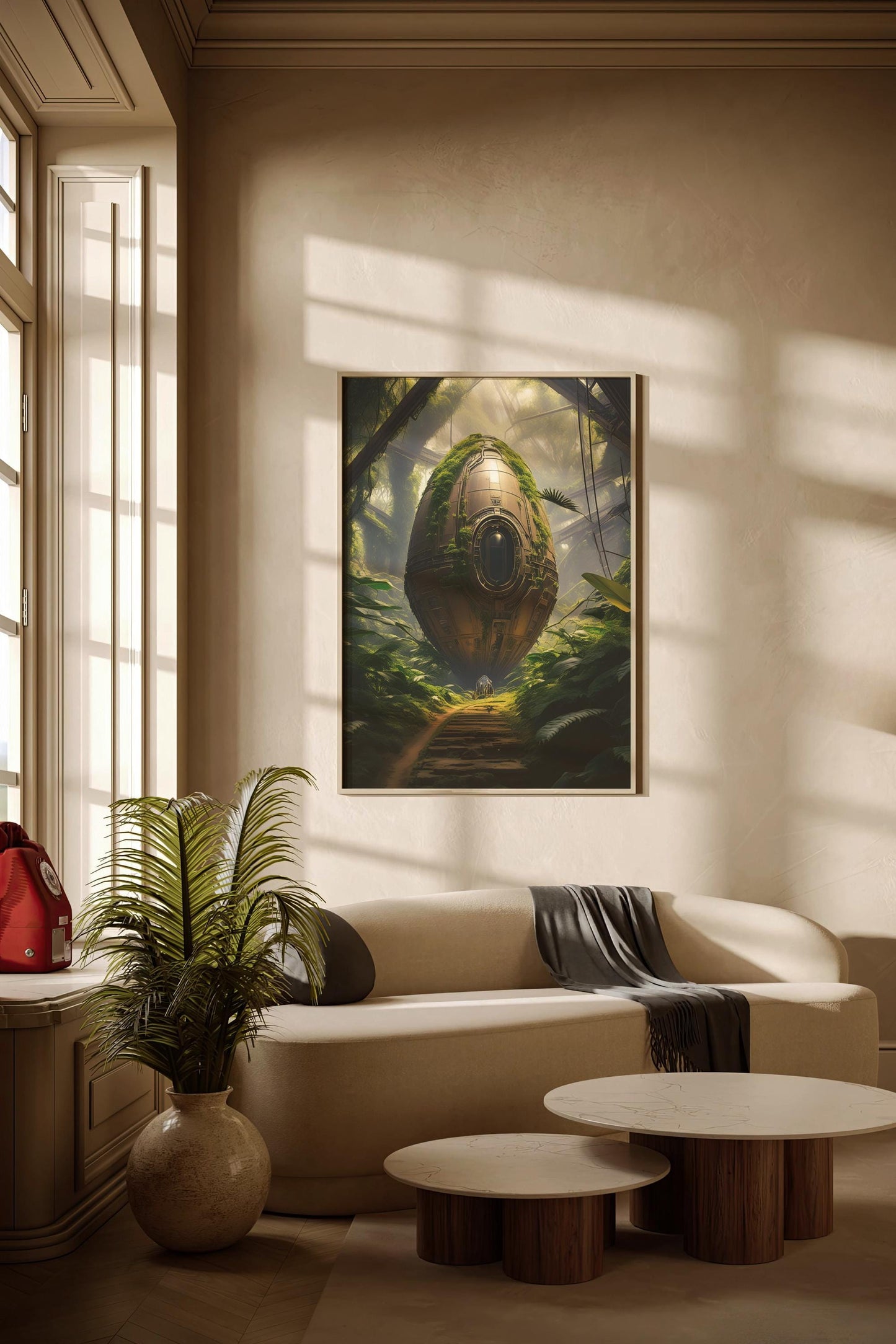 Extra Terrestrial, Design, Poster, Kunst, Druck, Wanddekor, Illustration, Interieur, Wandkunst, Kunstdruck, Büro, Zuhause, exklusiv, modern