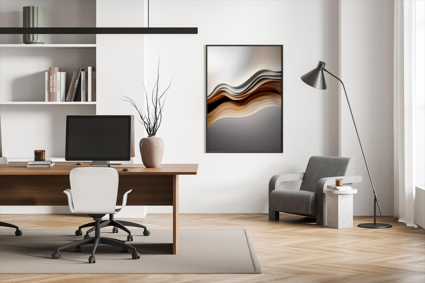 Schichten, Design, Poster, Kunst, Druck, Wanddekor, topographisch, Interior, Wandkunst, Kunstdruck, Büro, Zuhause, exklusiv, modern